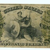 US 50 cent note 1863