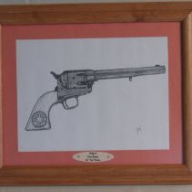 Badge of Texas Ranger M. "Red" Burton