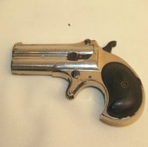 Remington double derringer left view