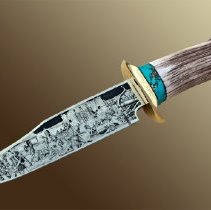 Clint Peoples' Alamo Bowie Knife