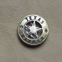 George Glick's Texas Ranger Badge