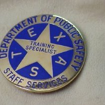 Badge, DPS Training Staff