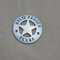 Red Burton's Texas State Ranger Badge