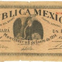 Mexican Revolutionary Currency 1913-1914