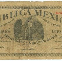 Mexican Revolutionary Currency 1913-1914