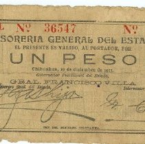 Mexican Revolutionary Currency 1913-1914