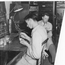 Fred Olson and George Gambill - Camp Mabry