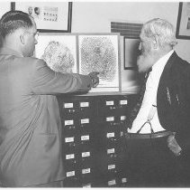 Retired John Hughes at Bureau of Identification and Records