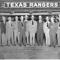 Company B, Texas Rangers at Headquarters, 1951