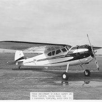 DPS and Texas Ranger Airplane Cessna 195