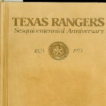 Texas Rangers sesquicentennial anniversary, 1823-1973