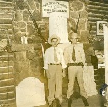 Dub Naylor & Ranger at Co. B 1936