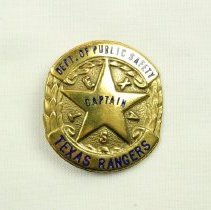 John J. Klevenhagen's Texas Ranger Captain's Badge
