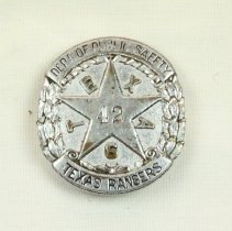 M. D. Rogers' Texas Ranger Badge