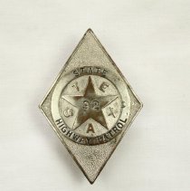 Bennie Krueger's Highway Patrol Badge