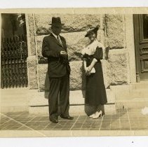 Frank Hamer and Celia Villa