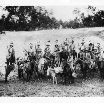 Texas Rangers Company E at Del Rio, 1918