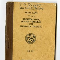 Texas Laws Relating to Registration
