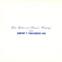 Company E 1995 Christmas Card