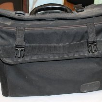Briefcase used by Frank Malinak when he was in Highway Patrol Weights and Measures
