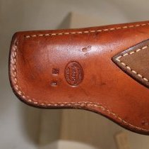 Captain Jay Banks' Gun Belt w/ holsters and ammunition slide