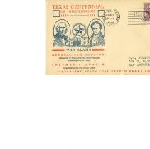 Texas Centennial First Day Covers