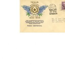 Texas Centennial First Day Covers