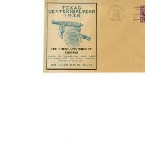 Texas Centennial First Day Covers