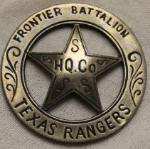 Front side of badge