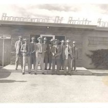 Company E in Midland Tx standing in front of building