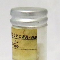 Medicine Vial, Nitroglycerin