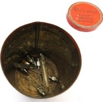 Elastoplast Bandage Tin with Needles
