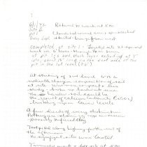 Page 2 of 13 1972 Misc. Fieldnotes