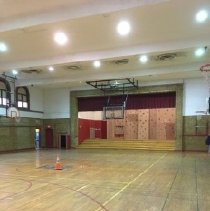 1927 Gymnasium during Walkthrough