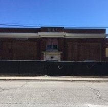 West Entrance in Full View before Demolition