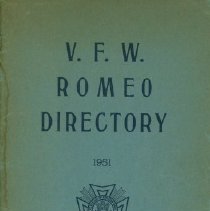Digital File: 1951 Romeo Directory
