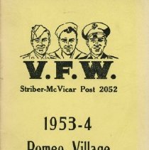 1953-1954 Romeo Directory