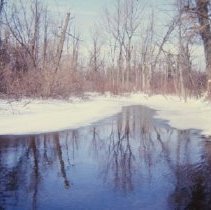 Frozen Pond Near 30 Mile and Mt. Vernon Roads