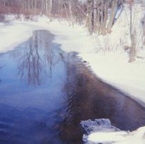 Frozen Pond Near 30 Mile and Mt. Vernon Roads