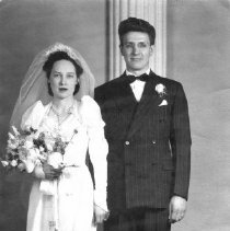 Frank and Dorothy Murphy Wedding Photo