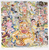 Picasso Goes to Heaven - Red Grooms