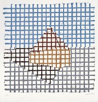 Untitled (Graceland Woodcut, State II) - Jennifer Bartlett