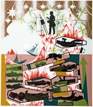 This Landscape beloved and despised, continues regardless - Lari Pittman