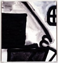 Hat on Shoulder - Carroll Dunham