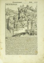 Nuremberg Chronicle: Anglie Provincia. Printed Folium XLVI-Anton Koberger