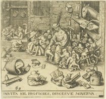 Invita Nil Proficies, Discesve Minerva-Theodor de Bry