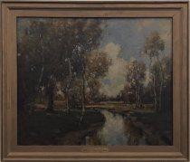 Bend in the Stream, Essex, England-G. Thompson Pritchard