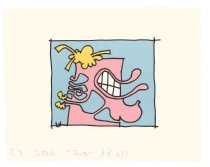 "Two" from Female Portraits - Carroll Dunham