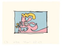 "Five" from Female Portraits - Carroll Dunham