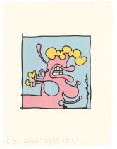 "Eight" from Female Portraits - Carroll Dunham
